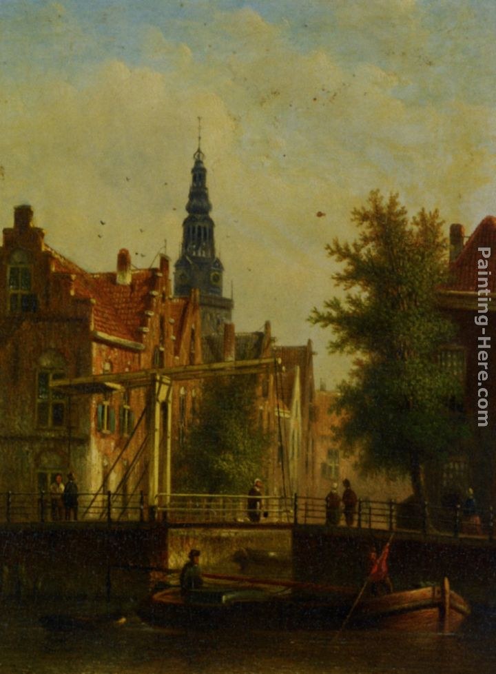 Johannes Franciscus Spohler Bridge Over The Canal